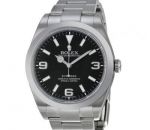 Replica Rolex Explorer 114270 Watch Titanium Case Black Dial 36mm